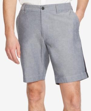 Kenneth Cole Reaction Men's Chambray Flat-front Shorts