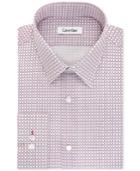 Calvin Klein Men's Slim-fit Infinite Stretch Contemporary Check Dress Shirt