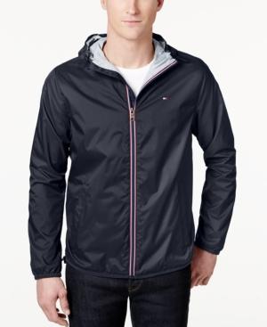 Tommy Hilfiger Men's Zip-front Hooded Windbreaker