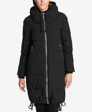 Dkny Cinch-hem Down Puffer Coat, Created For Macy's