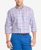 Izod Men's Multicolor Gingham Cotton Shirt