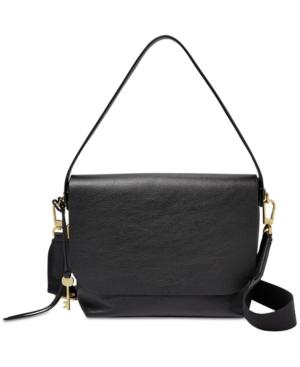 Fossil Maya Flap Pebble Leather Crossbody