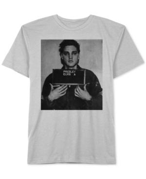 Jem Men's Elvis Presley Mugshot Graphic-print T-shirt