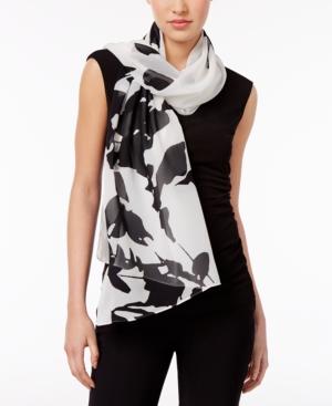 Calvin Klein Floral Scarf