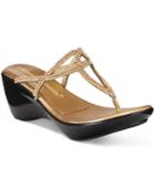 Athena Alexander By Callisto Twist Wedge Sandals Women's Shoes