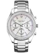 Caravelle By Bulova Women's Chronograph Stainless Steel Bracelet Watch 29mm 43l159