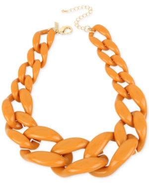 Iris X Inc International Concepts 19 Gold-tone Large Link Collar Necklace, Only At Macy's