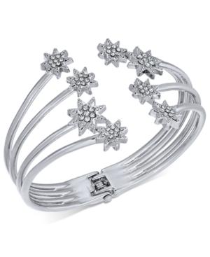 I.n.c. Crystal Star Hinged Cuff Bracelet, Created For Macy's