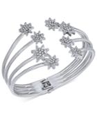 I.n.c. Crystal Star Hinged Cuff Bracelet, Created For Macy's