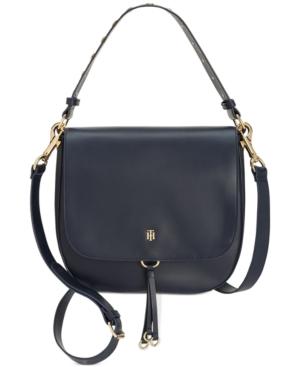 Tommy Hilfiger Effortless Chic Star-studded Saddle Bag