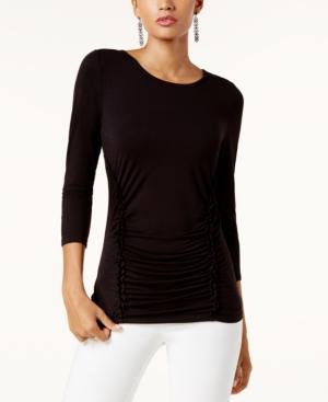 I.n.c. Ruched Top, Created For Macy's
