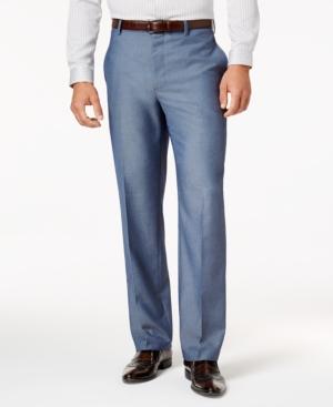 Inc International Concepts Men's Classic-fit Blue Suit Pants, Only At Macy's