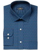 Club Room Men's Classic/regular Fit Foulard Print Dress Shirt, Only At Macy's