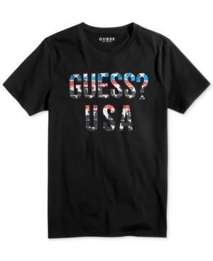 Guess Men's Graphic Print Cotton T-shirt