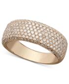Trio By Effy Diamond Diamond Pave Ring (1 Ct. T.w.) In 14k White, Yellow Or Rose Gold