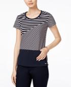 Armani Exchange Cotton Striped T-shirt