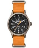Timex Men's Expedition Scout Orange Nylon Strap Watch 50mm Tw4b04600jt