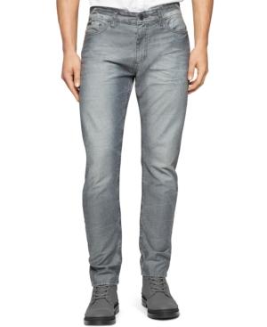 Calvin Klein Jeans Tapered Frosted Gray Jeans
