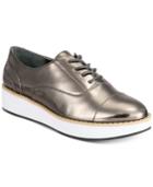 Bar Iii Dabney Lace-up Platform Oxfords, Created For Macy's Women's Shoes
