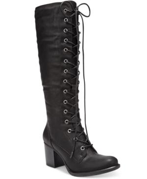 American Rag Lorah Lace-up Boots, Only At Macy's Women's Shoes