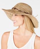 Scala Beaded Crochet Seagrass Hat