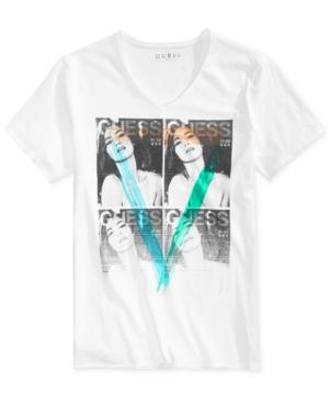 Guess Men's Mag Cotton Graphic-print T-shirt