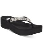 Yellow Box Mays Platform Wedge Flip-flops Women's Shoes