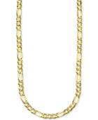Italian Gold Figaro Link 30 Chain Necklace In 14k Gold