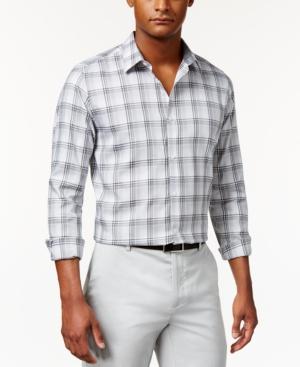 Calvin Klein Men's Large-plaid Shirt