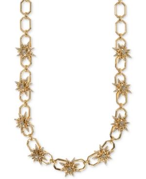 Ivanka Trump Gold-tone Pave Starburst Collar Necklace