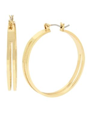 Bcbgeneration Cut-out Hoop Earrings