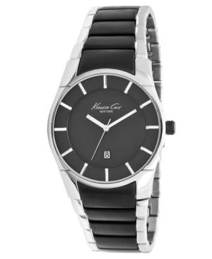 Kenneth Cole New York Watch, Men's Gunmetal Ion Plated Stainless Steel Bracelet 42mm Kc9036