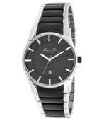 Kenneth Cole New York Watch, Men's Gunmetal Ion Plated Stainless Steel Bracelet 42mm Kc9036