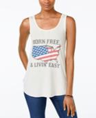 Freeze 24-7 Juniors' Born Free Graphic Tank