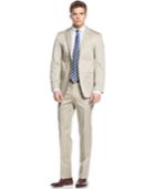 Calvin Klein X Solid Tan Extra Slim-fit Suit