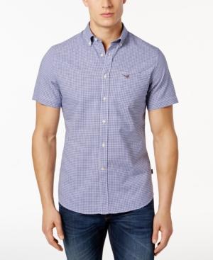 Barbour Men's Clifton Gingham Check Cotton Pocket Shirt