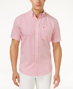 Tommy Hilfiger Men's Hanson Geometric-pattern Shirt