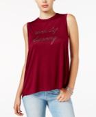 Guess Embellished Knot-detail Top