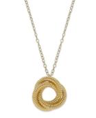 Signature Gold™ 14k Gold Knot Pendant Necklace