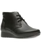 Clarks Women's Caddell Hop Wedge Booties Women's Shoes