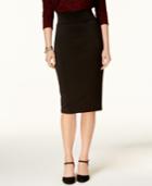 Alfani Pull-on Zip-detail Skirt, Created For Macy's
