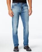 American Rag Men's Slim-fit Medium-blue Wash Jeans, Only At Macy's