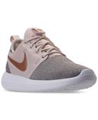Nike Women's Roshe Two Knit Casual Sneakers From Finish Line