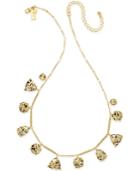 Kate Spade New York Gold-tone Stone Drop Necklace