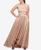 Fame And Partners 2-pc. Dress With High-low Hem