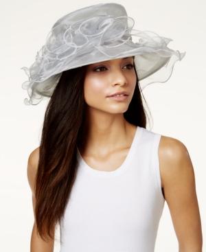 August Hats Formal Wear Ruffle Brim Dress Hat