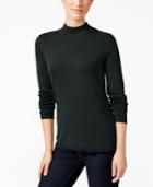 Charter Club Mock-turtleneck Sweater, Only At Macy's