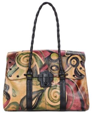 Patricia Nash Milano Graffiti Vienna Large Satchel
