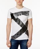 Calvin Klein Men's Distressed Graphic Print Cotton T-shirt
