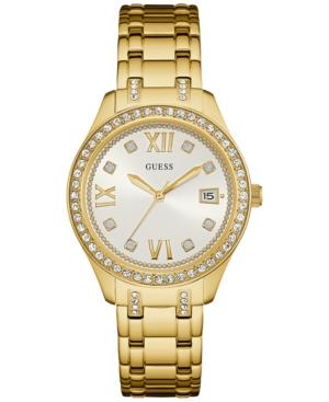 Guess Women's Gold-tone Stainless Steel Bracelet Watch 38mm U0848l2